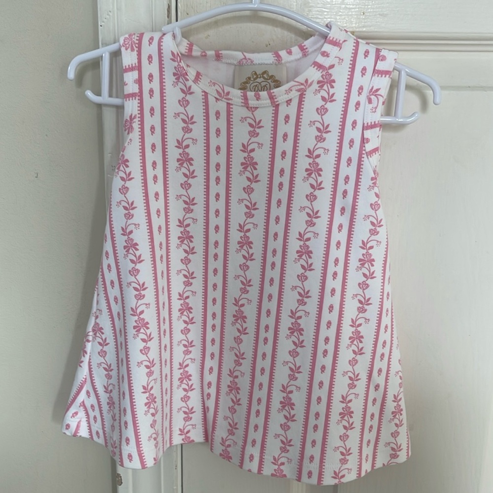 Beaufort Bonnet pink and White Dress